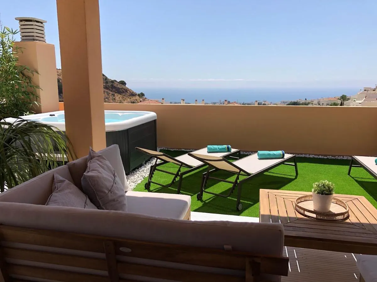 Apartmán New: Luxurious Penthouse With Jacuzzi & Sea View Mijas