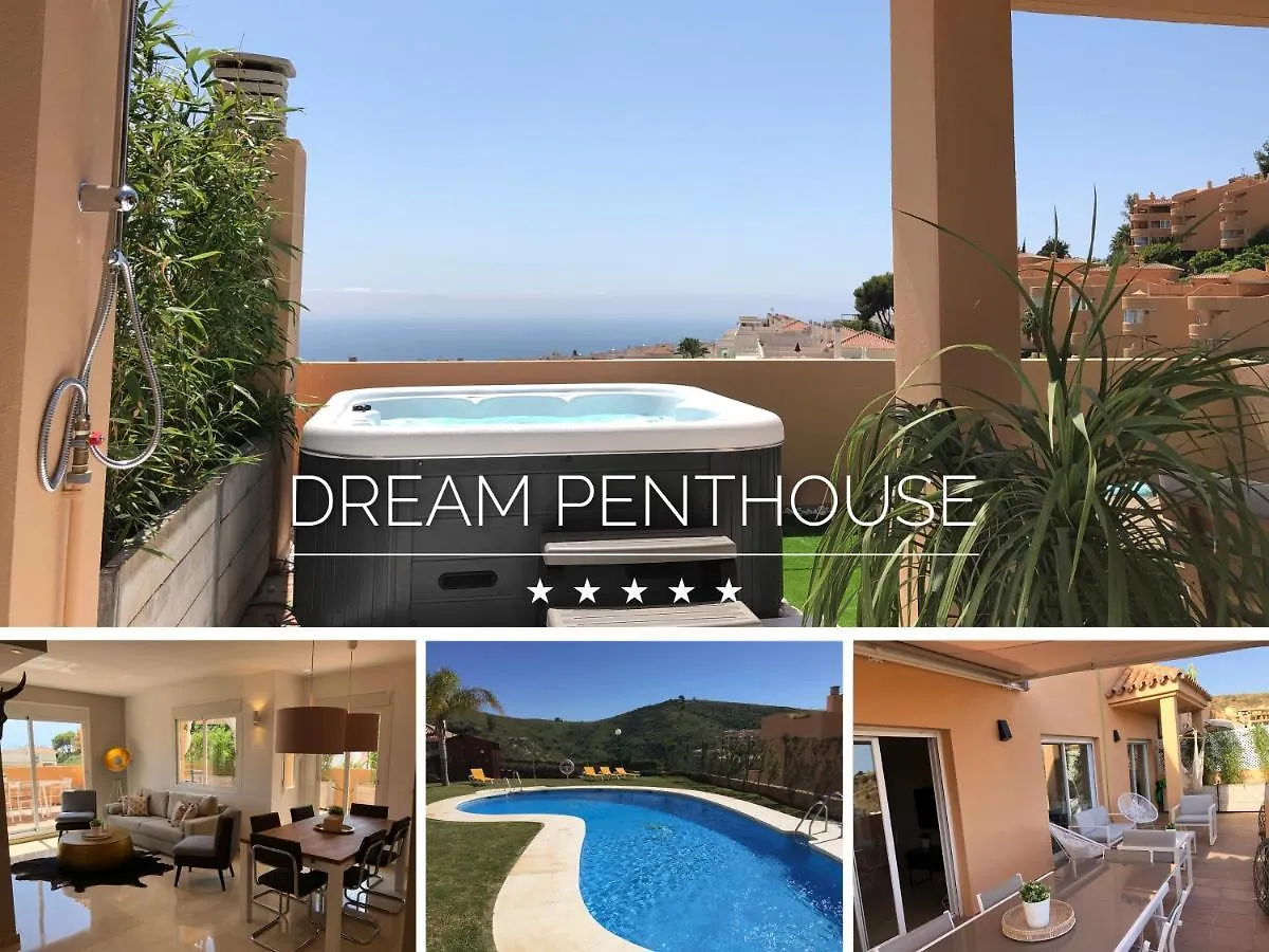 Appartement New: Luxurious Penthouse With Jacuzzi & Sea View à Mijas